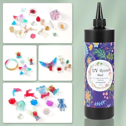 Clear UV Resin Hard Dried Pressed Flowers Crystal Kit